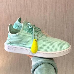 BRAND NEW ADIDAS mint shoes. NEVER WORN. Still has tags on them.